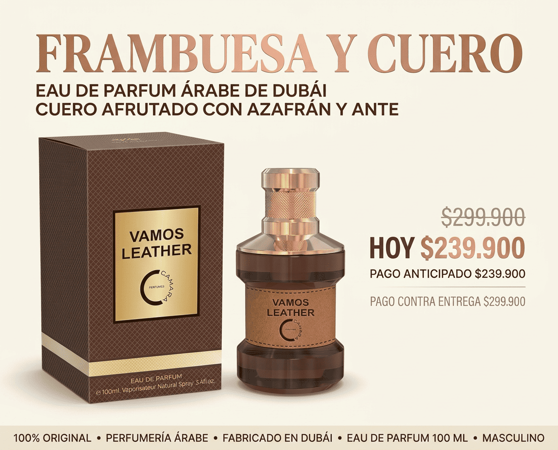 Vamos Leather | Camara Parfums