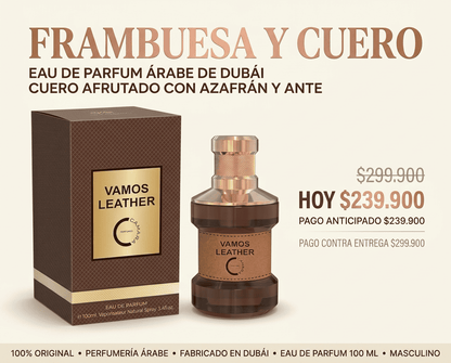 Vamos Leather | Camara Parfums