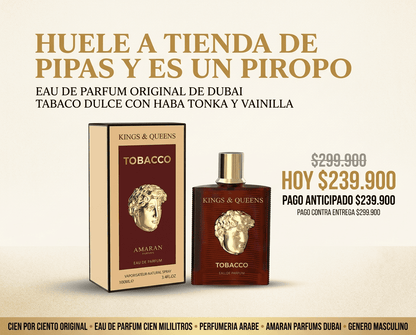 Kings & Queens Tobacco | Amaran Parfums